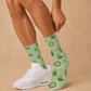 Cozy Matcha Smoothie cups socks