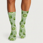 Cozy Matcha Smoothie cups socks