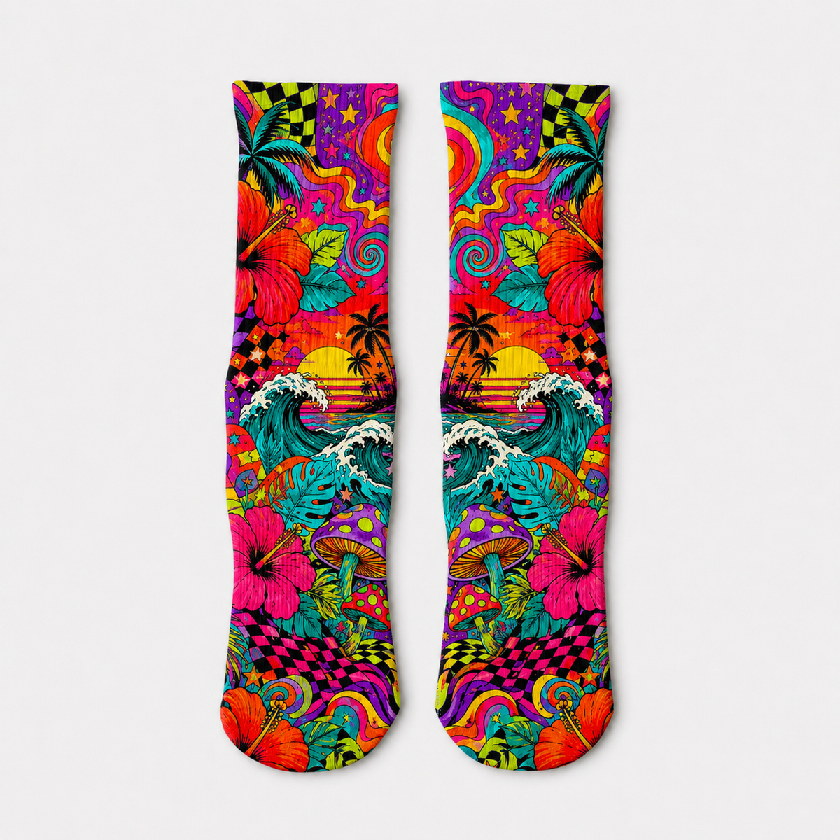 Maximalist Trippy socks