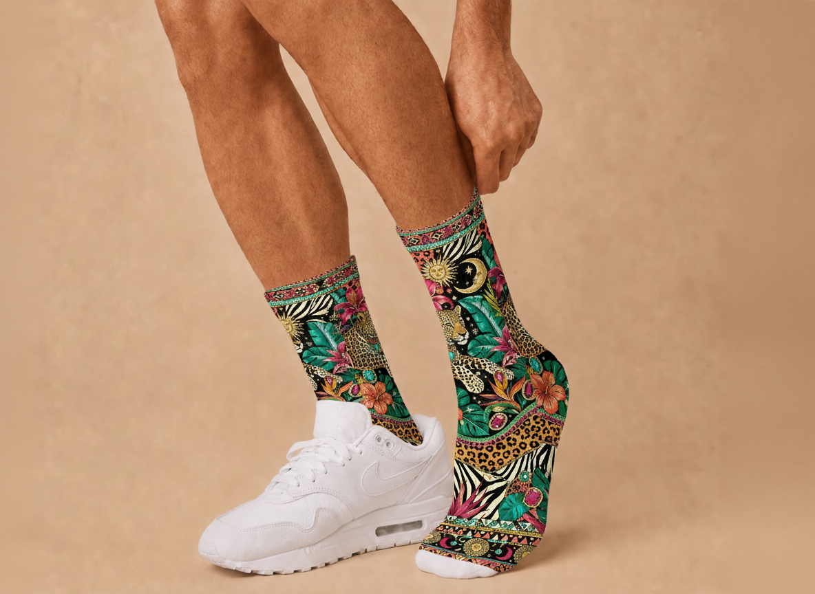 Maximalist 4 Cheeteh socks