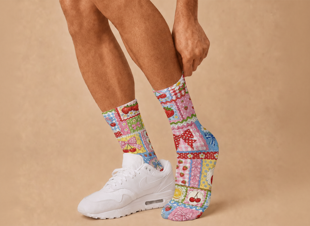 Maximalist 3 Fruit socks