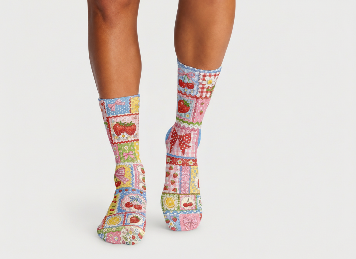 Maximalist 3 Fruit socks