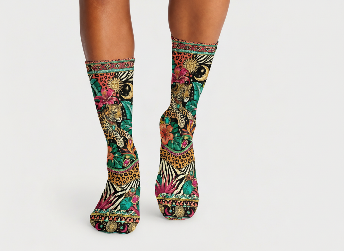 Maximalist 4 Cheeteh socks