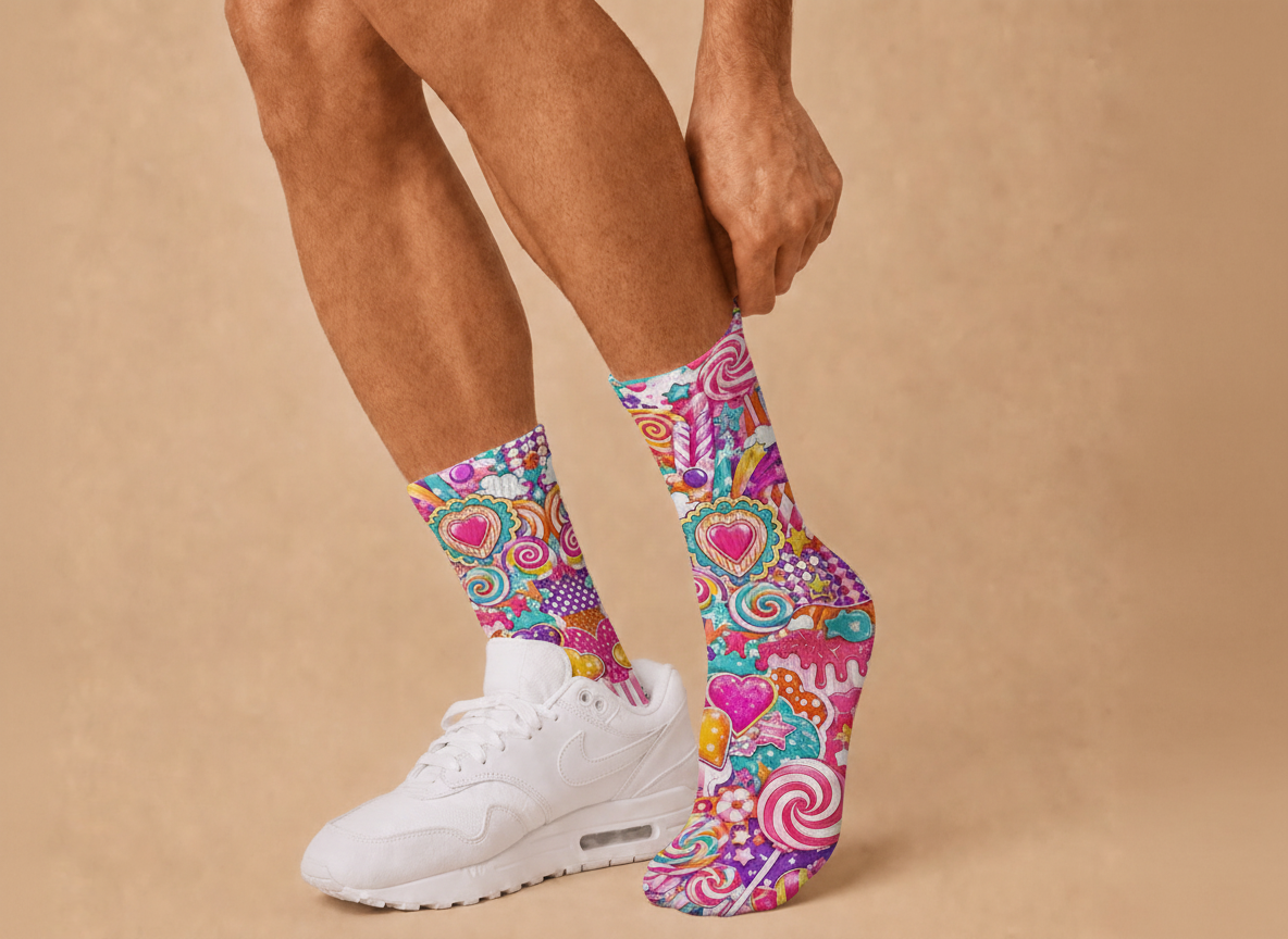 Maximalist 5 Candy socks
