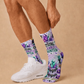 Mystical Crystal Clearly Haunted socks