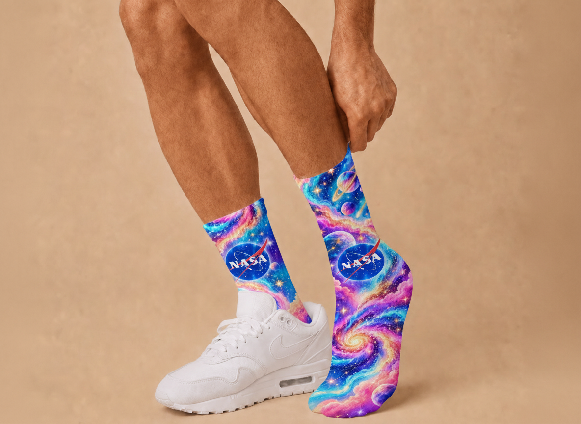 NASA Cosmic Dream socks