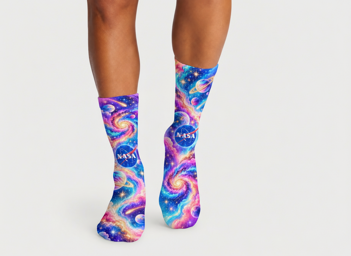NASA Cosmic Dream socks