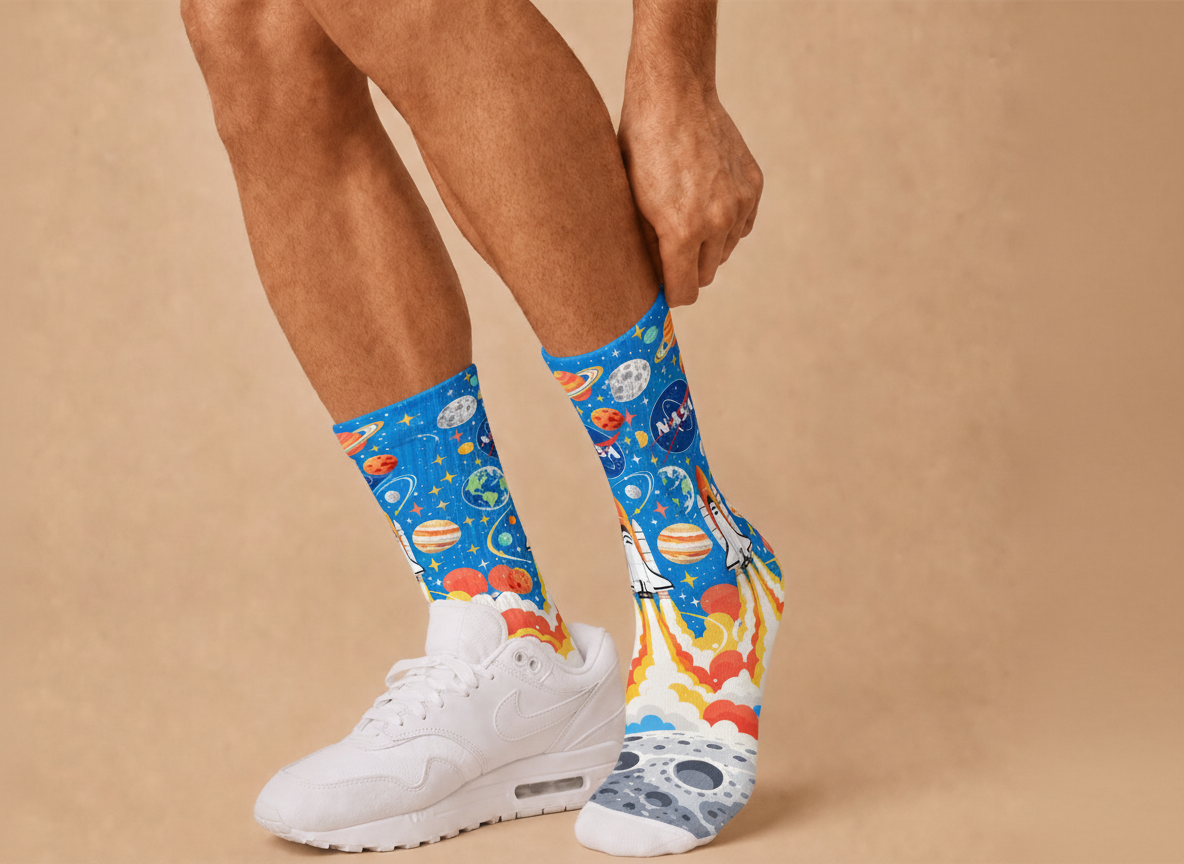 NASA Planet Patrol socks