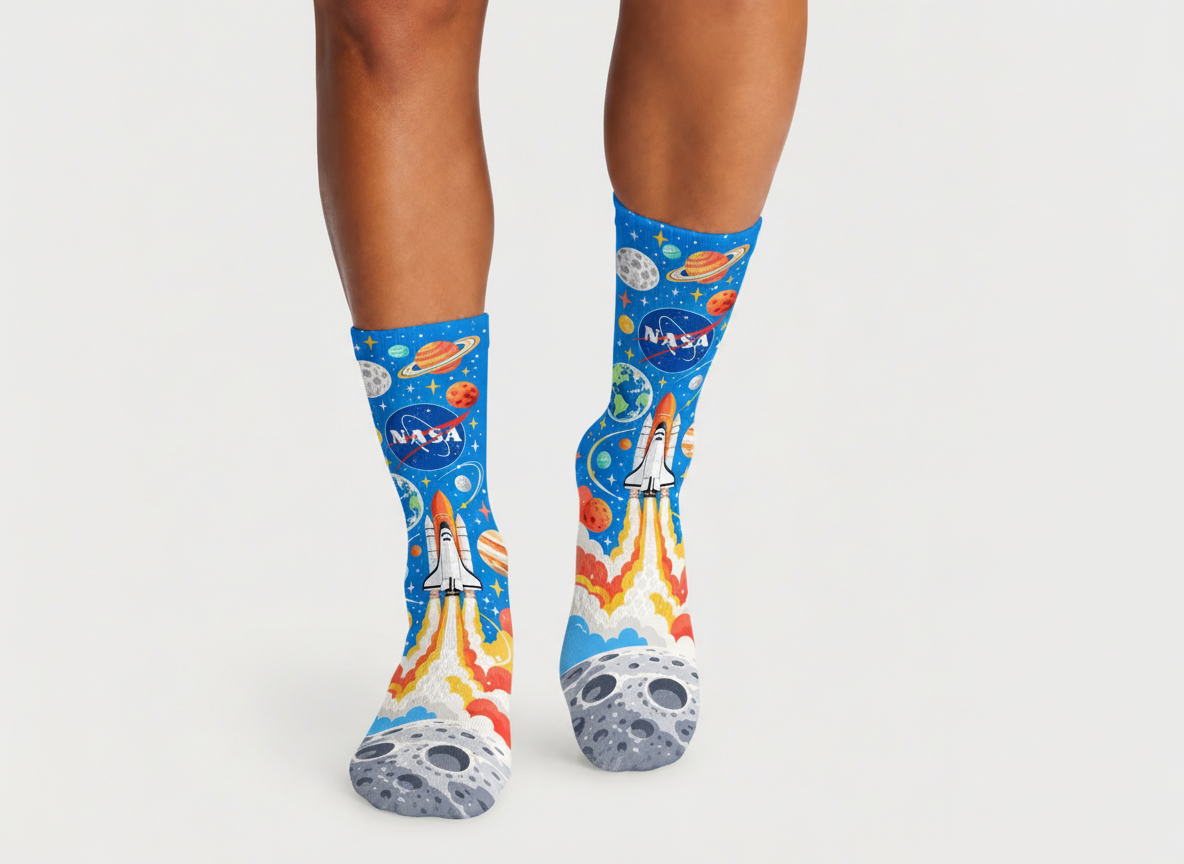 NASA Planet Patrol socks