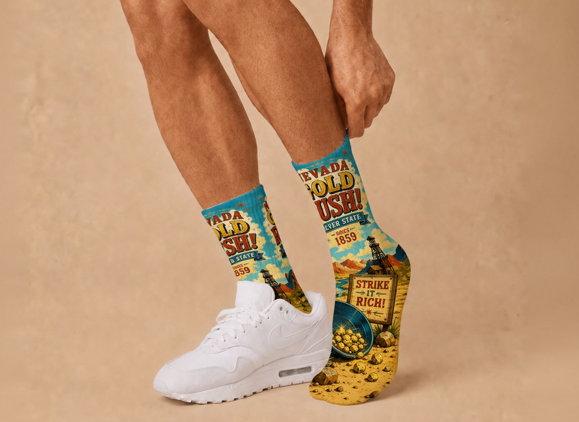 Nevada Gold Rush 2 socks