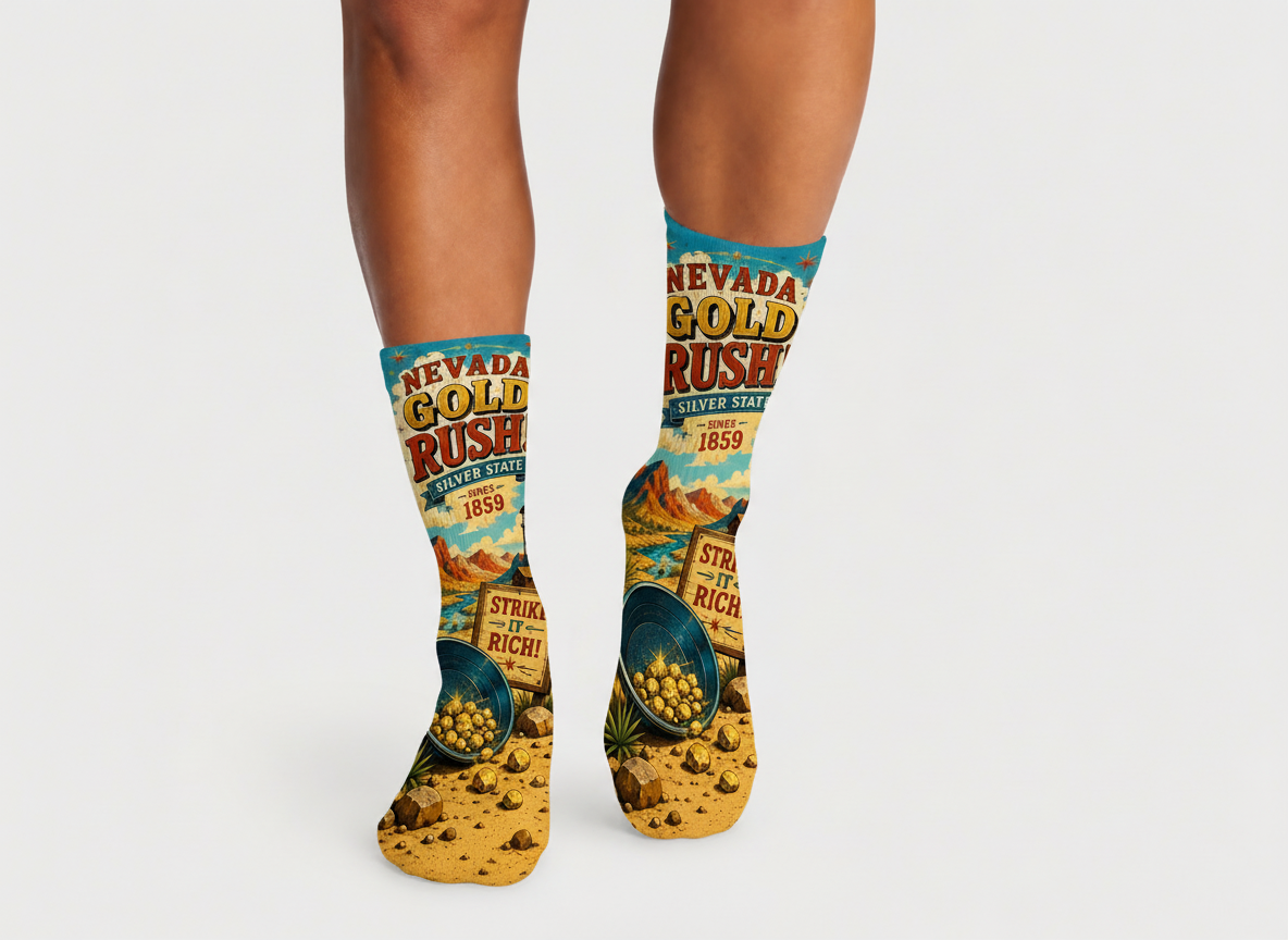 Nevada Gold Rush 2 socks