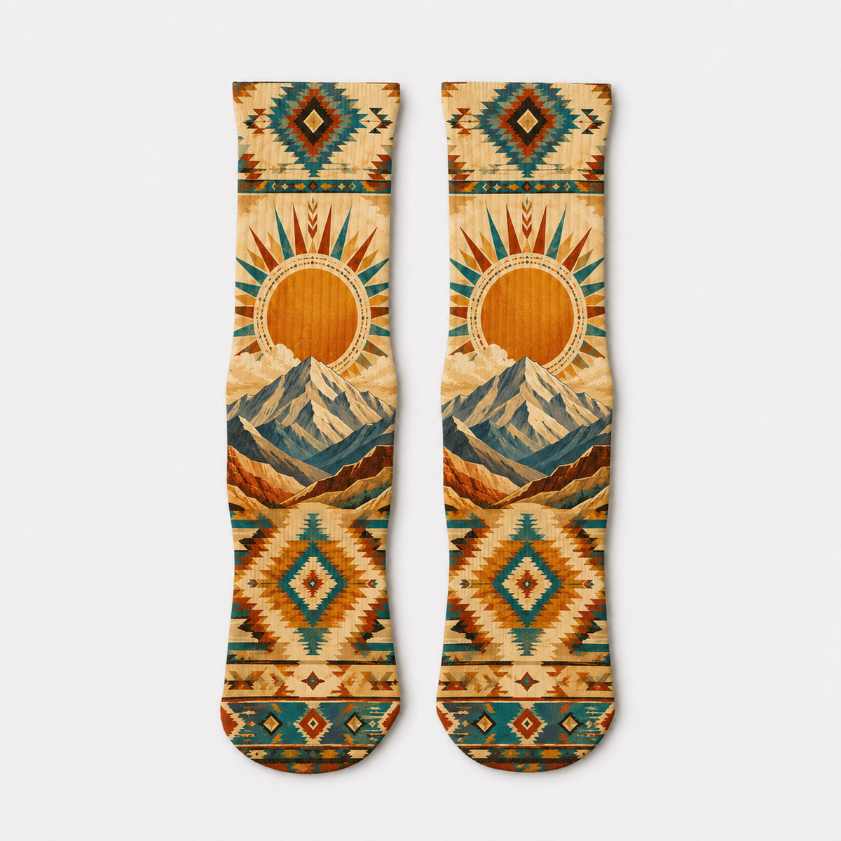 Nevada Native Pattern 1 socks