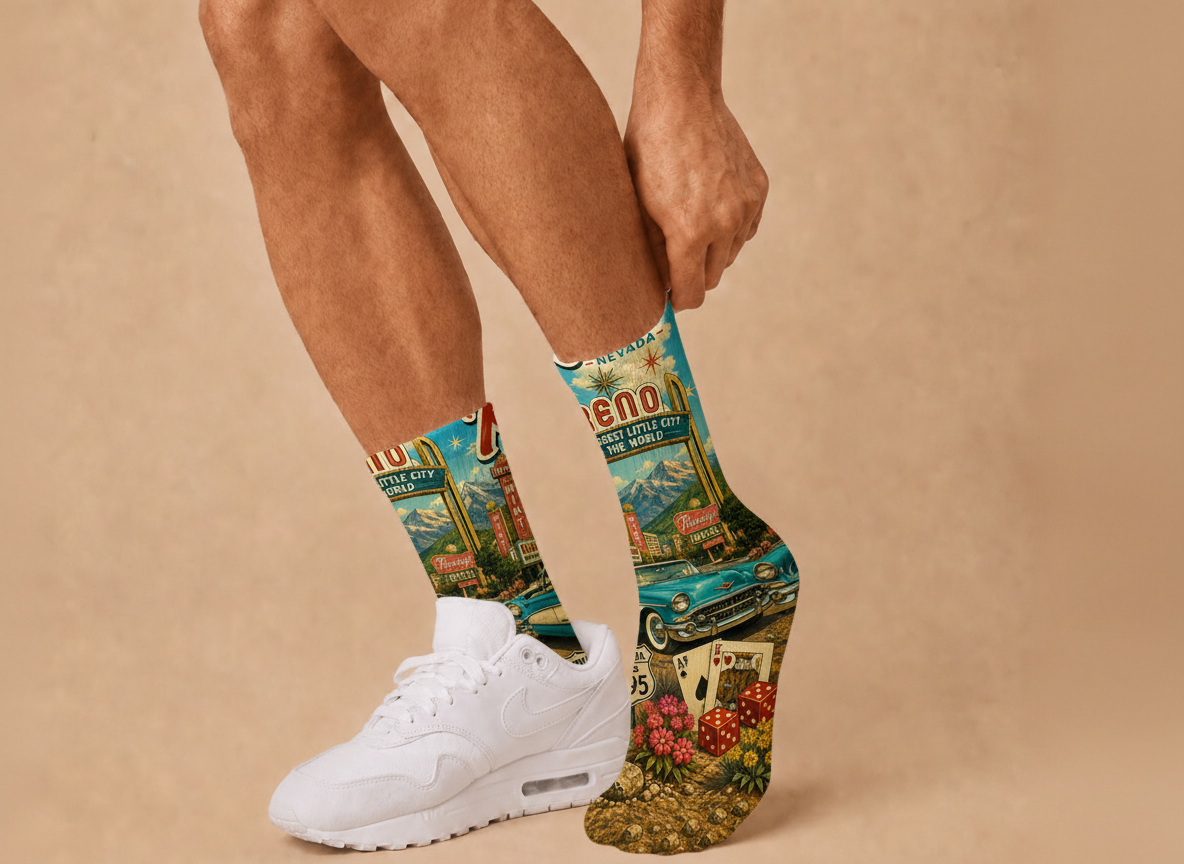 Nevada Reno socks