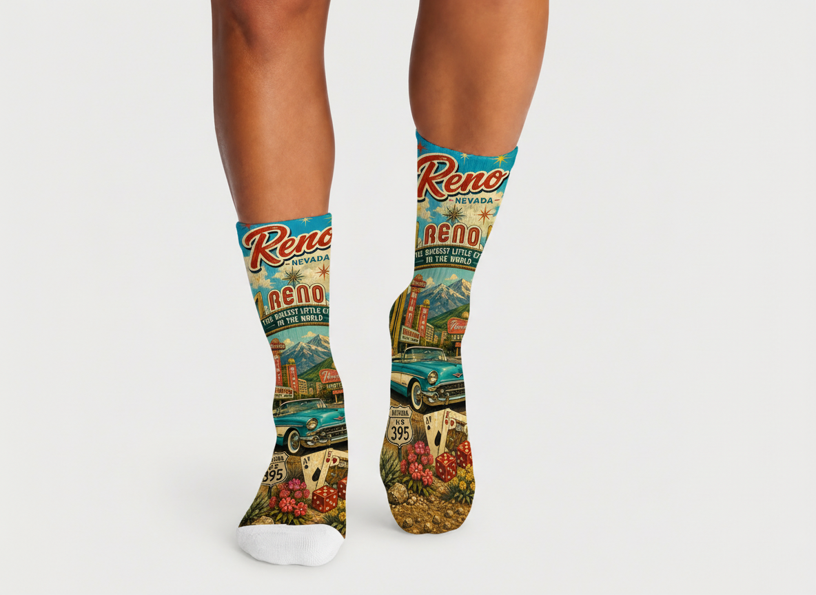 Nevada Reno socks