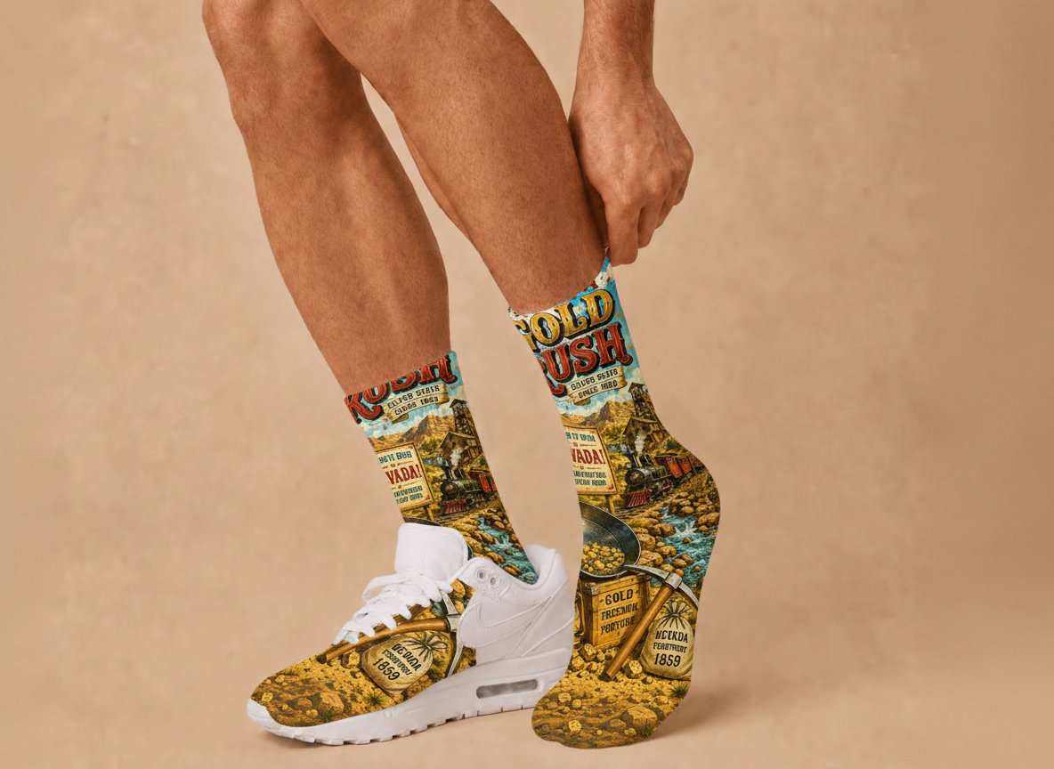 Nevada Gold Rush 1 socks