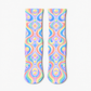 Psychedelic Pastel Cosmos socks