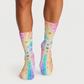 Celestial Pastel Universe socks