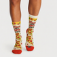 Food Pizza Is My Love Language socks