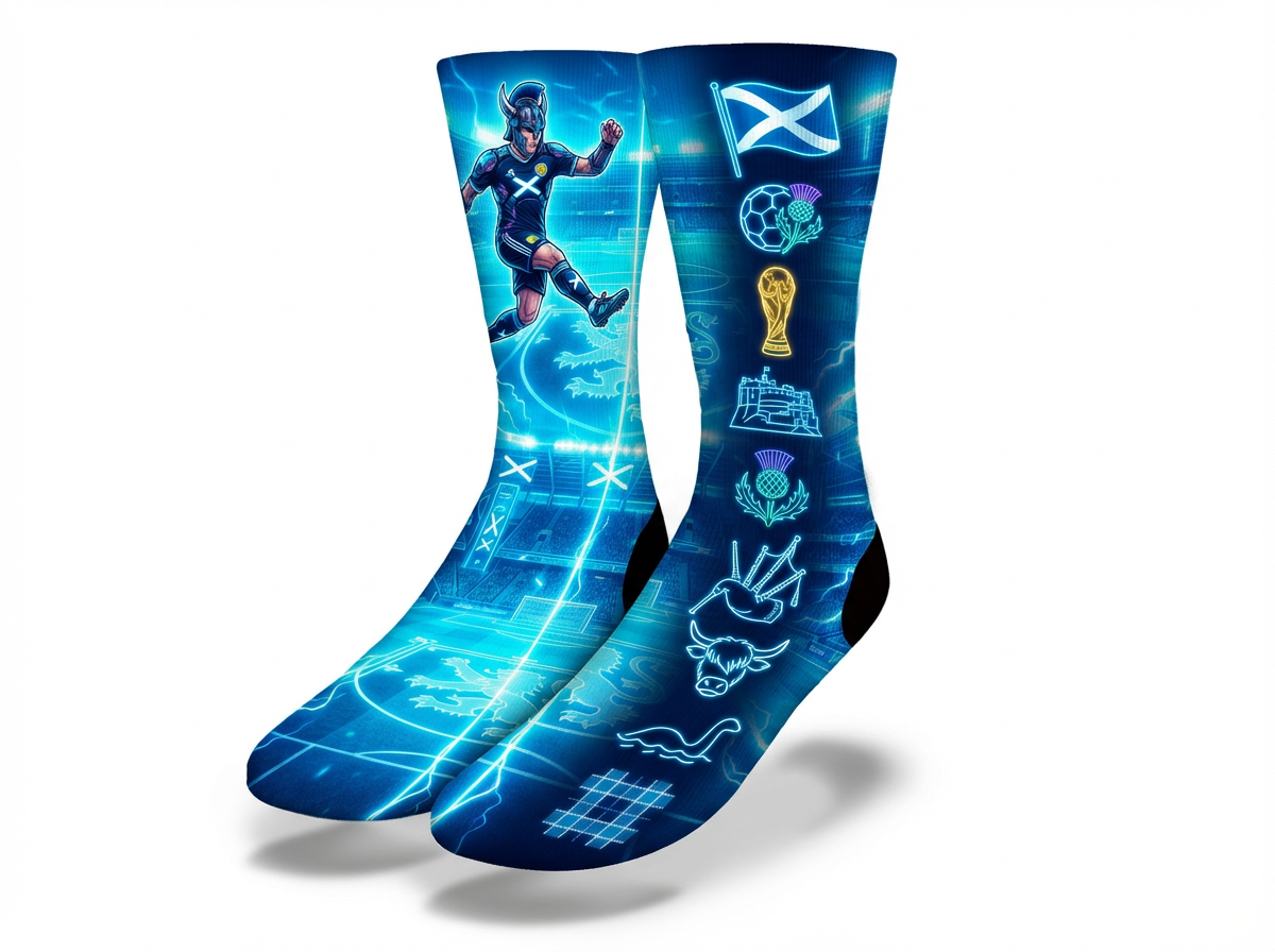 SCOTLAND st WC26 Socks