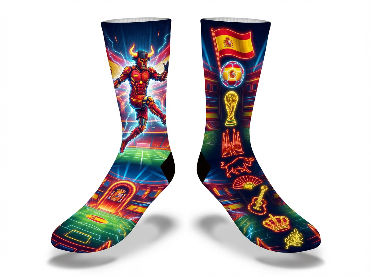 SPAIN es WC26 Socks  Soccer World Cup