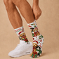 Christmas Santa Paws socks