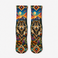 Southwestern Wolf Moon socks