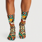 Southwestern Eagle Desert Textile socks