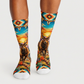 Southwestern Elk Sunset socks