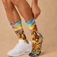 Southwestern Horses Sunset socks