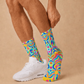 Psychedelic Sunwave socks
