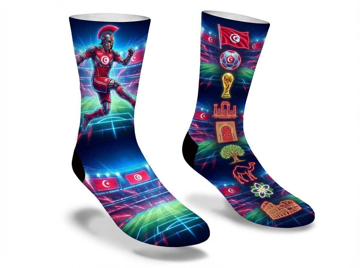TUNISIA tn WC26 Socks  Soccer World Cup
