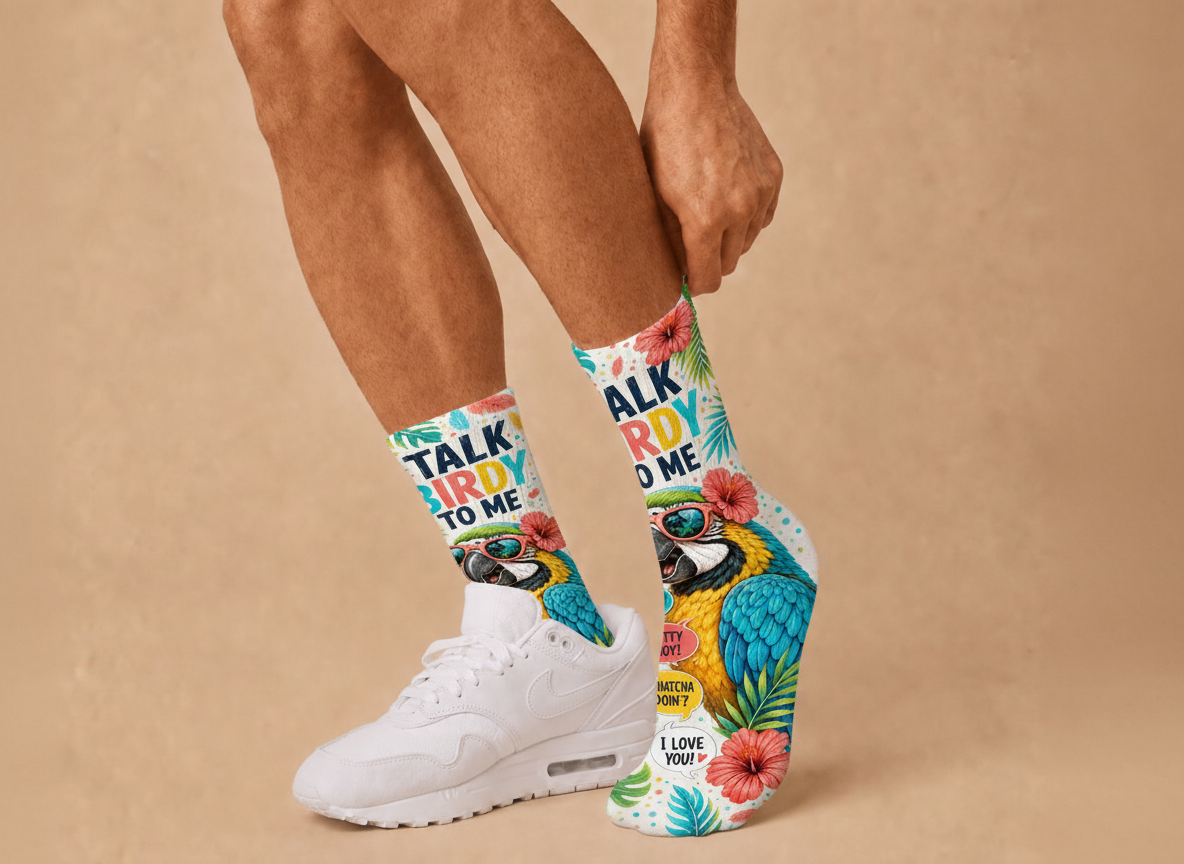 Pets Talk Birdy To Me Women socks