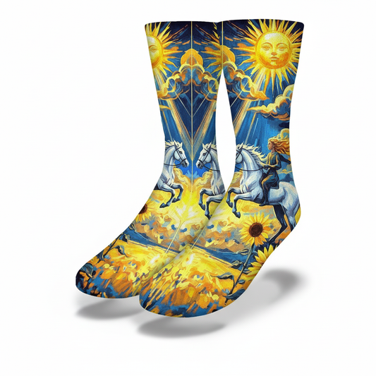 Tarot Card The Sun Socks