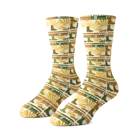 The Year They Walked Socks