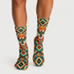 Southwestern Thunderbird Sunset socks
