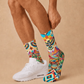 Southwestern Thunderbird Desert socks