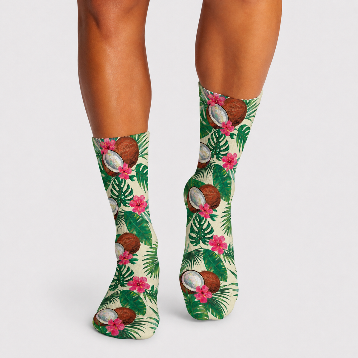 Tropical Crew Socks (5 Pairs)