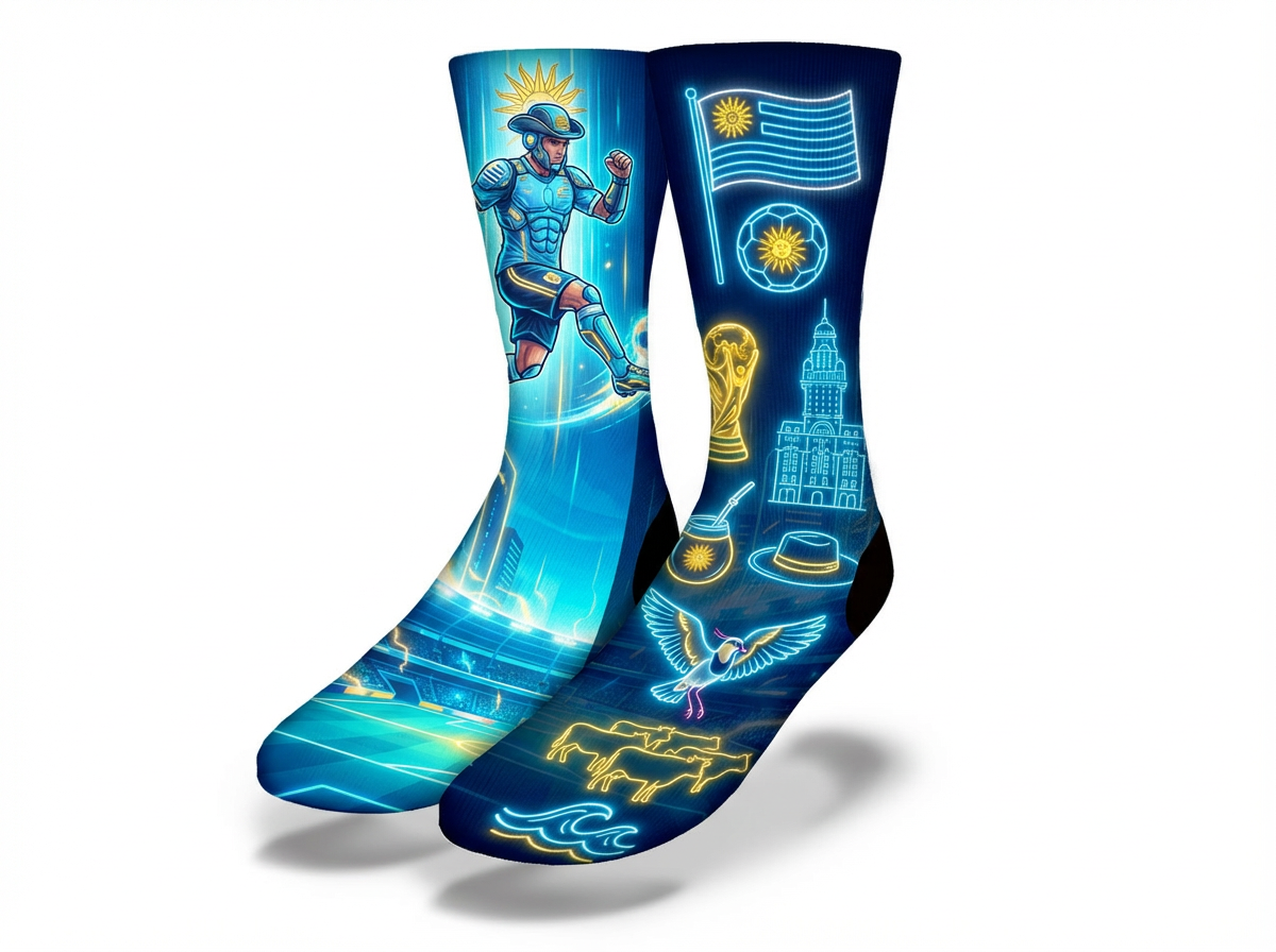 URUGUAY uy WC26 Socks