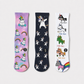 Unicorn Crew Socks (1, 3 & 5-Pair Options)