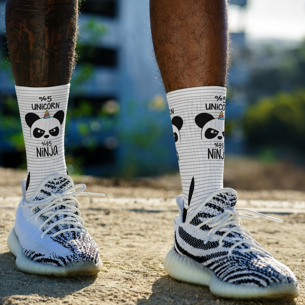 Unicorn Ninja Socks