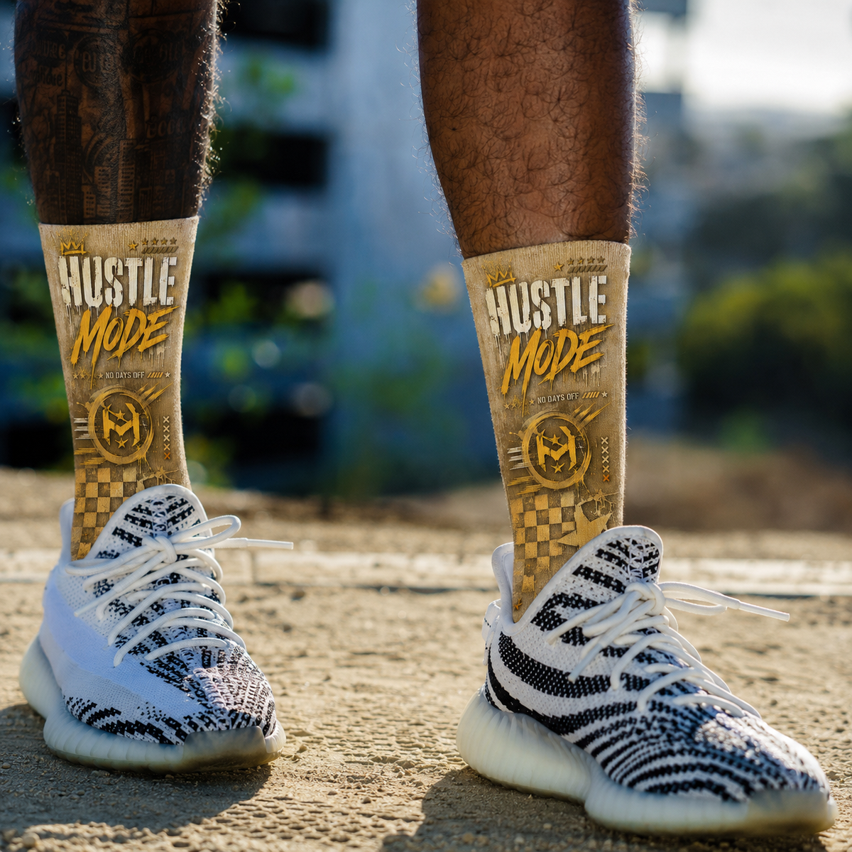 Urban1 Hustle Mode socks