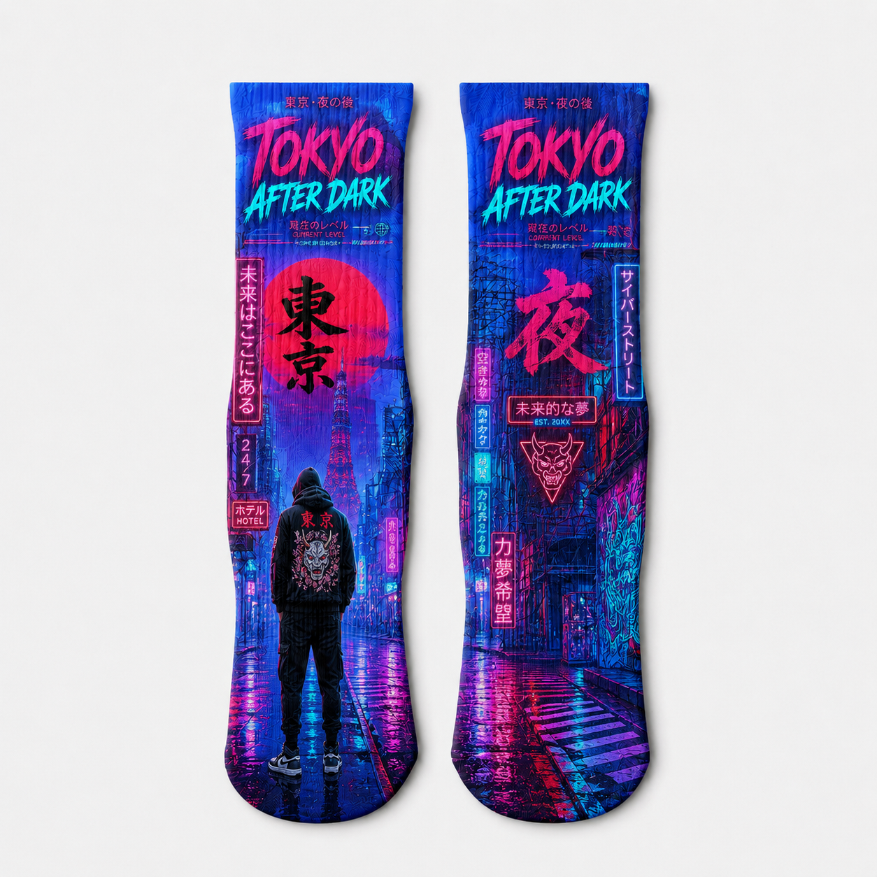 Urban1 Tokyo Afterdark socks