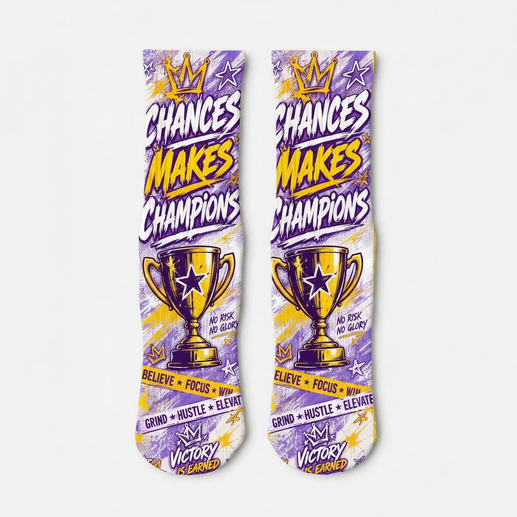 Urban2 Chances Makes Champions Socks