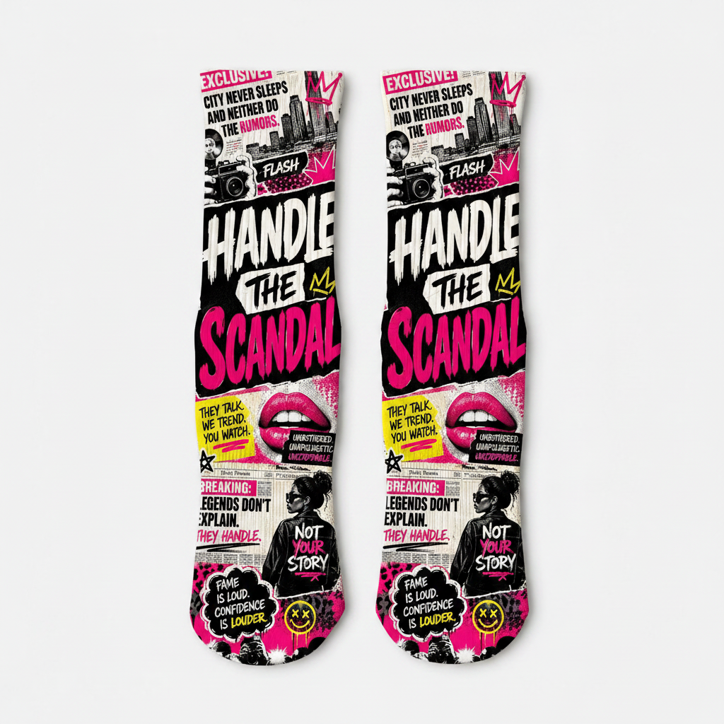 Urban2 Handle The Scandal Socks