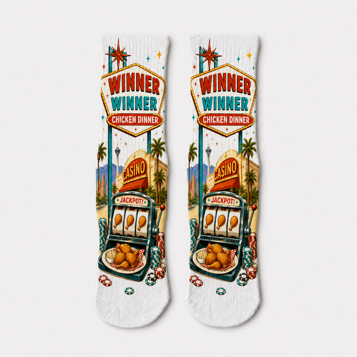 Vegas Winner Winner socks