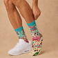 Vegas What Happens Flamingo socks