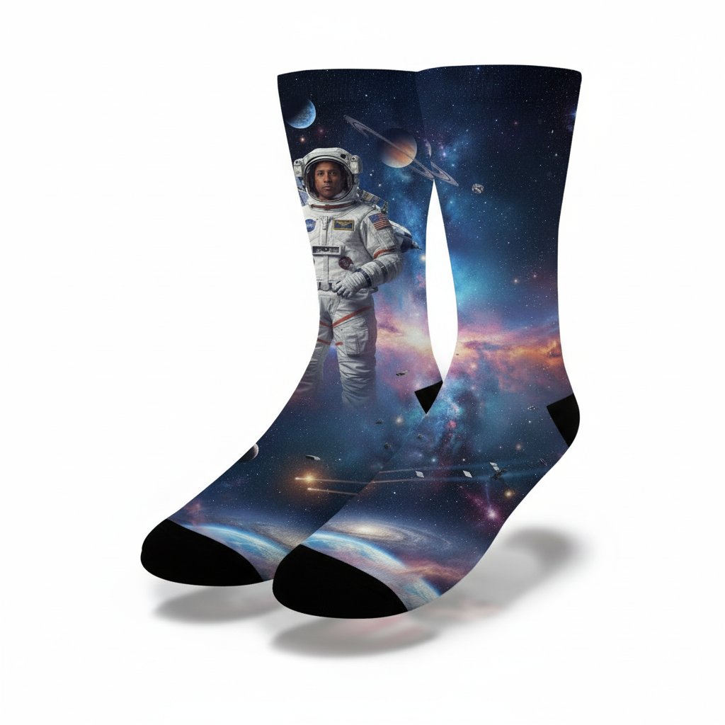 Victor Glover Moonwalk Socks
