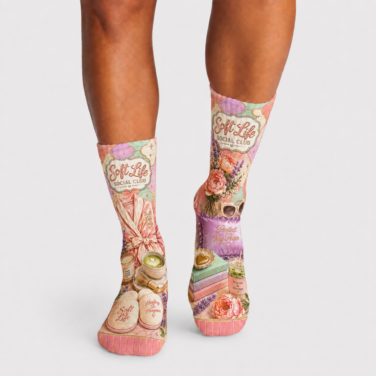 Wellness Soft Life Club socks