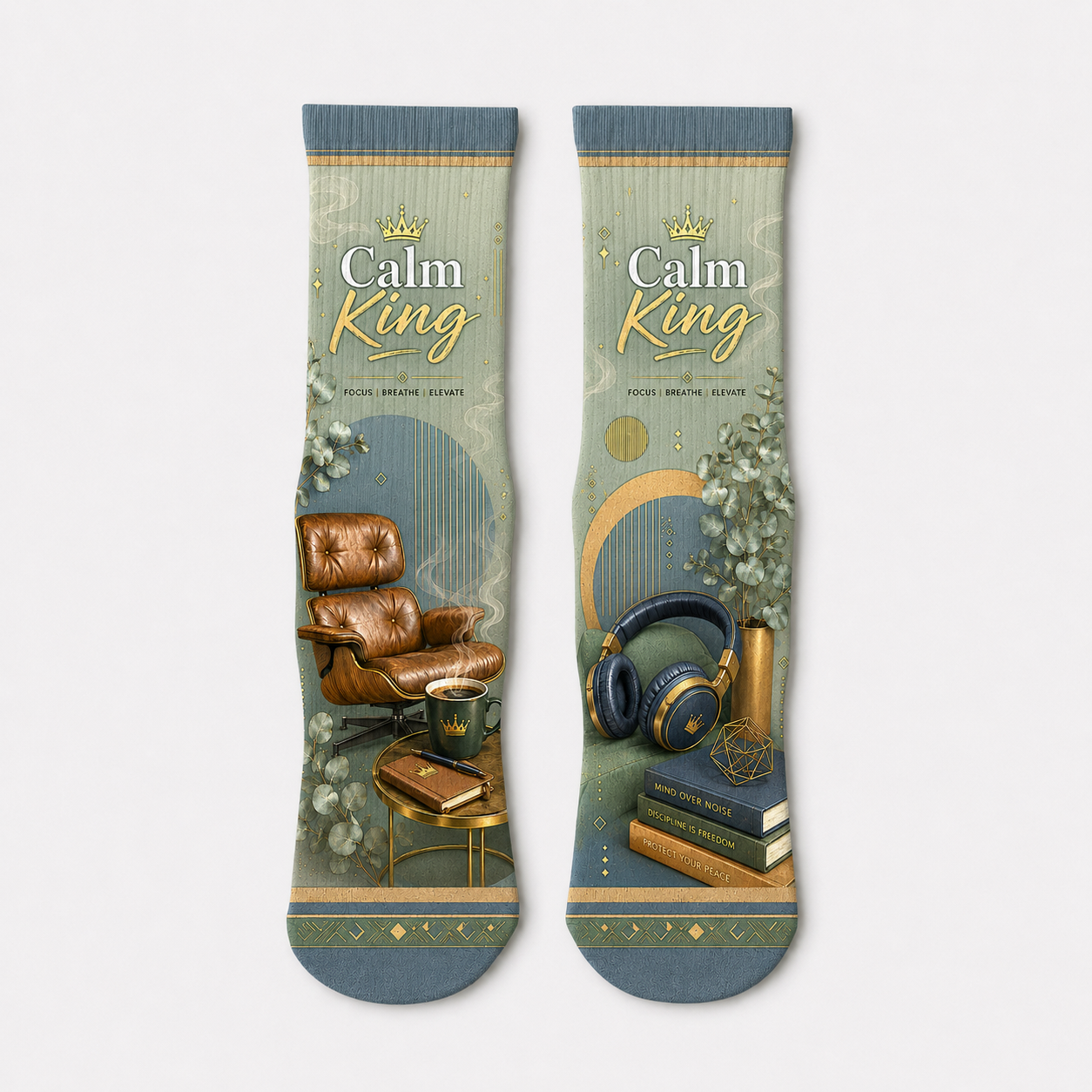 Wellness Calm King socks