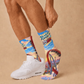 X2 Roller Coaster Never Forget socks